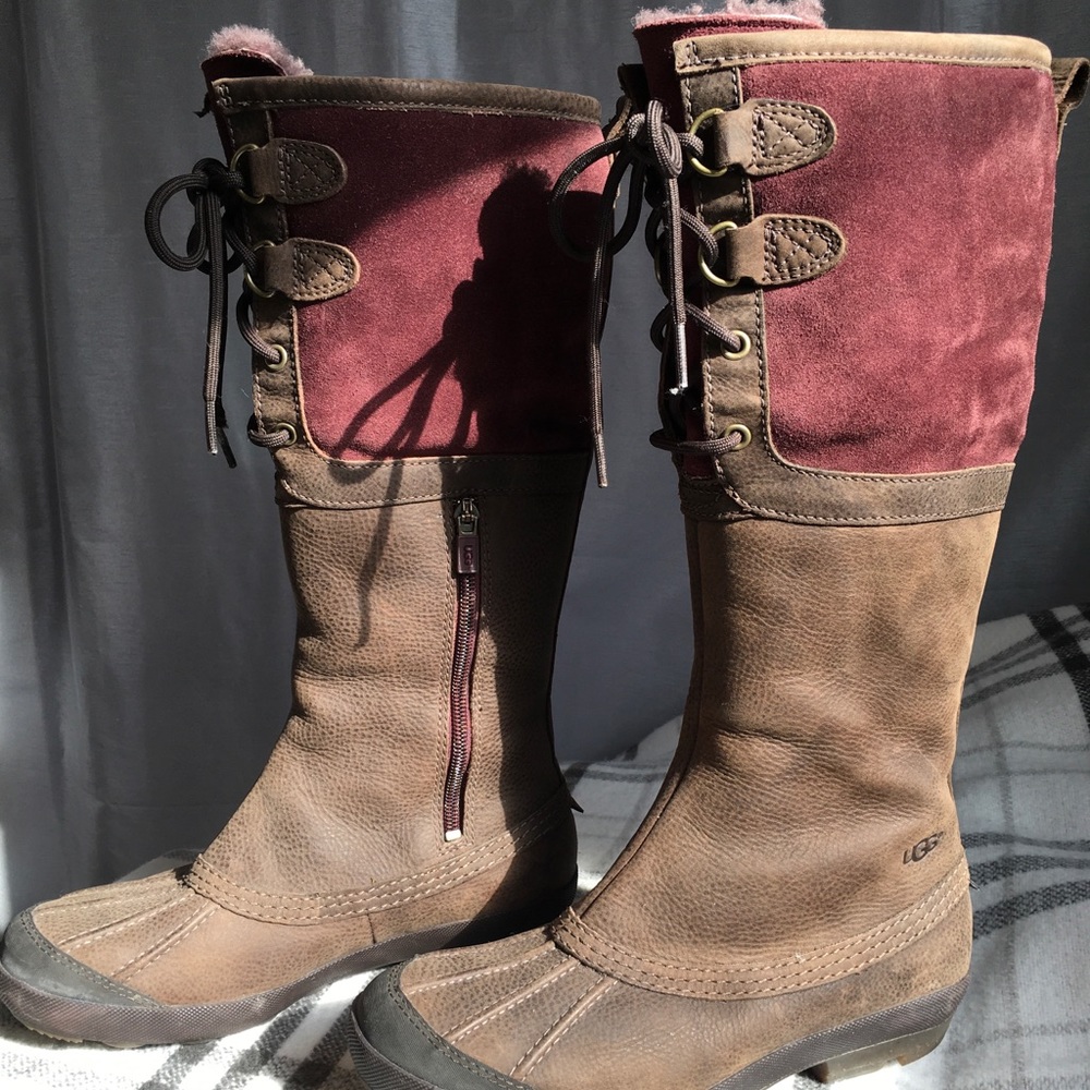 UGG Belcloud Waterproof Boot Unworn Size 7